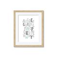 Picture of Mint Alphabet II _GroupedProduct_Rectangle_Portrait_Mini_ _GroupedProduct_Rectangle_Portrait_Framed_Matted_