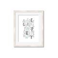Picture of Mint Alphabet II _GroupedProduct_Rectangle_Portrait_Mini_ _GroupedProduct_Rectangle_Portrait_Framed_Matted_