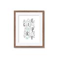 Picture of Mint Alphabet II _GroupedProduct_Rectangle_Portrait_Mini_ _GroupedProduct_Rectangle_Portrait_Framed_Matted_