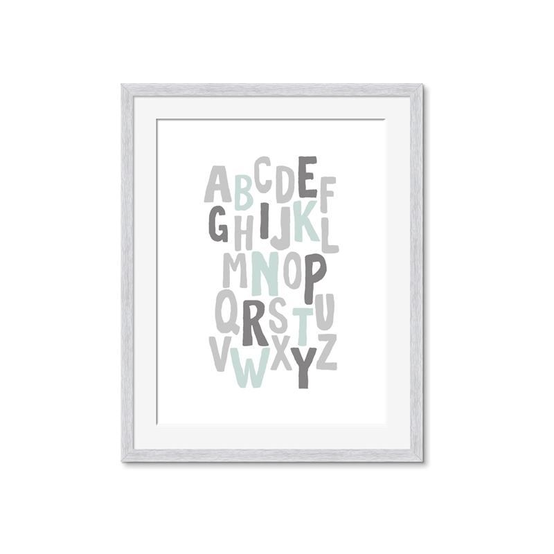 nextART. Mint Alphabet II