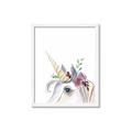 Picture of Flower Unicorn _GroupedProduct_Rectangle_Portrait_Mini_ _GroupedProduct_Rectangle_Portrait_Framed_Matted_