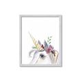 Picture of Flower Unicorn _GroupedProduct_Rectangle_Portrait_Mini_ _GroupedProduct_Rectangle_Portrait_Framed_Matted_
