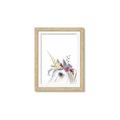 Picture of Flower Unicorn _GroupedProduct_Rectangle_Portrait_Mini_ _GroupedProduct_Rectangle_Portrait_Framed_Matted_