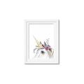 Picture of Flower Unicorn _GroupedProduct_Rectangle_Portrait_Mini_ _GroupedProduct_Rectangle_Portrait_Framed_Matted_