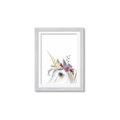 Picture of Flower Unicorn _GroupedProduct_Rectangle_Portrait_Mini_ _GroupedProduct_Rectangle_Portrait_Framed_Matted_