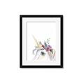 Picture of Flower Unicorn _GroupedProduct_Rectangle_Portrait_Mini_ _GroupedProduct_Rectangle_Portrait_Framed_Matted_