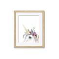 Picture of Flower Unicorn _GroupedProduct_Rectangle_Portrait_Mini_ _GroupedProduct_Rectangle_Portrait_Framed_Matted_