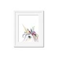 Picture of Flower Unicorn _GroupedProduct_Rectangle_Portrait_Mini_ _GroupedProduct_Rectangle_Portrait_Framed_Matted_
