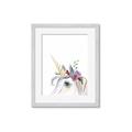 Picture of Flower Unicorn _GroupedProduct_Rectangle_Portrait_Mini_ _GroupedProduct_Rectangle_Portrait_Framed_Matted_