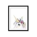 Picture of Flower Unicorn _GroupedProduct_Rectangle_Portrait_Mini_ _GroupedProduct_Rectangle_Portrait_Framed_Matted_