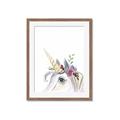 Picture of Flower Unicorn _GroupedProduct_Rectangle_Portrait_Mini_ _GroupedProduct_Rectangle_Portrait_Framed_Matted_