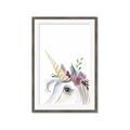 Picture of Flower Unicorn _GroupedProduct_Rectangle_Portrait_Mini_ _GroupedProduct_Rectangle_Portrait_Framed_Matted_