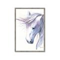Picture of Purple Unicorn l _GroupedProduct_Rectangle_Portrait_Mini_ _GroupedProduct_Rectangle_Portrait_Framed_Matted_