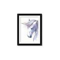 Picture of Purple Unicorn l _GroupedProduct_Rectangle_Portrait_Mini_ _GroupedProduct_Rectangle_Portrait_Framed_Matted_