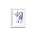 Picture of Purple Unicorn l _GroupedProduct_Rectangle_Portrait_Mini_ _GroupedProduct_Rectangle_Portrait_Framed_Matted_