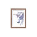 Picture of Purple Unicorn l _GroupedProduct_Rectangle_Portrait_Mini_ _GroupedProduct_Rectangle_Portrait_Framed_Matted_