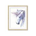 Picture of Purple Unicorn l _GroupedProduct_Rectangle_Portrait_Mini_ _GroupedProduct_Rectangle_Portrait_Framed_Matted_