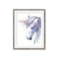 Picture of Purple Unicorn l _GroupedProduct_Rectangle_Portrait_Mini_ _GroupedProduct_Rectangle_Portrait_Framed_Matted_