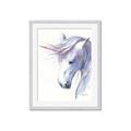 Picture of Purple Unicorn l _GroupedProduct_Rectangle_Portrait_Mini_ _GroupedProduct_Rectangle_Portrait_Framed_Matted_