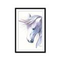 Picture of Purple Unicorn l _GroupedProduct_Rectangle_Portrait_Mini_ _GroupedProduct_Rectangle_Portrait_Framed_Matted_