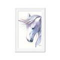 Picture of Purple Unicorn l _GroupedProduct_Rectangle_Portrait_Mini_ _GroupedProduct_Rectangle_Portrait_Framed_Matted_