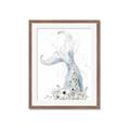 Picture of Perfect Mermaid Tail _GroupedProduct_Rectangle_Portrait_Mini_ _GroupedProduct_Rectangle_Portrait_Framed_Matted_