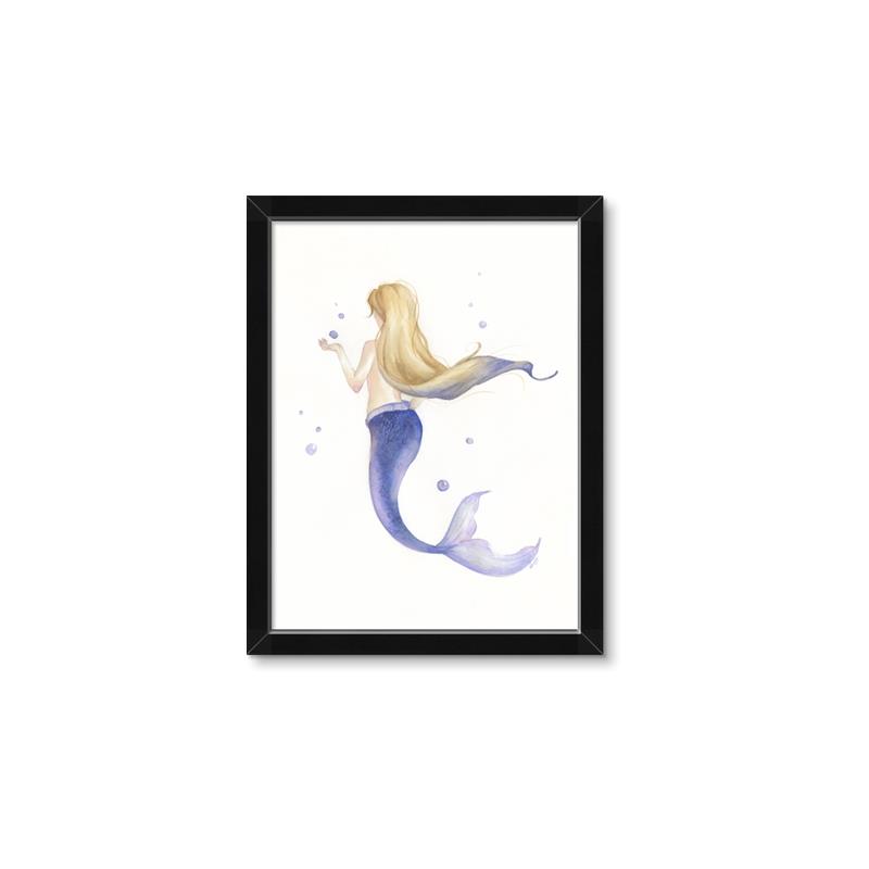 Picture of Blonde Mermaid _GroupedProduct_Rectangle_Portrait_Mini_ _GroupedProduct_Rectangle_Portrait_Framed_Matted_