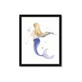 Picture of Blonde Mermaid _GroupedProduct_Rectangle_Portrait_Mini_ _GroupedProduct_Rectangle_Portrait_Framed_Matted_