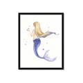 Picture of Blonde Mermaid _GroupedProduct_Rectangle_Portrait_Mini_ _GroupedProduct_Rectangle_Portrait_Framed_Matted_