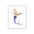 Picture of Blonde Mermaid _GroupedProduct_Rectangle_Portrait_Mini_ _GroupedProduct_Rectangle_Portrait_Framed_Matted_