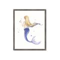 Picture of Blonde Mermaid _GroupedProduct_Rectangle_Portrait_Mini_ _GroupedProduct_Rectangle_Portrait_Framed_Matted_