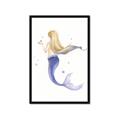 Picture of Blonde Mermaid _GroupedProduct_Rectangle_Portrait_Mini_ _GroupedProduct_Rectangle_Portrait_Framed_Matted_