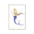 Picture of Blonde Mermaid _GroupedProduct_Rectangle_Portrait_Mini_ _GroupedProduct_Rectangle_Portrait_Framed_Matted_