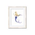 Picture of Blonde Mermaid _GroupedProduct_Rectangle_Portrait_Mini_ _GroupedProduct_Rectangle_Portrait_Framed_Matted_