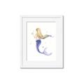 Picture of Blonde Mermaid _GroupedProduct_Rectangle_Portrait_Mini_ _GroupedProduct_Rectangle_Portrait_Framed_Matted_