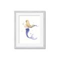 Picture of Blonde Mermaid _GroupedProduct_Rectangle_Portrait_Mini_ _GroupedProduct_Rectangle_Portrait_Framed_Matted_