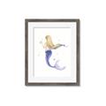 Picture of Blonde Mermaid _GroupedProduct_Rectangle_Portrait_Mini_ _GroupedProduct_Rectangle_Portrait_Framed_Matted_