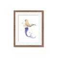Picture of Blonde Mermaid _GroupedProduct_Rectangle_Portrait_Mini_ _GroupedProduct_Rectangle_Portrait_Framed_Matted_