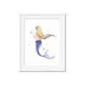 Picture of Blonde Mermaid _GroupedProduct_Rectangle_Portrait_Mini_ _GroupedProduct_Rectangle_Portrait_Framed_Matted_