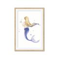 Picture of Blonde Mermaid _GroupedProduct_Rectangle_Portrait_Mini_ _GroupedProduct_Rectangle_Portrait_Framed_Matted_