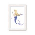 Picture of Blonde Mermaid _GroupedProduct_Rectangle_Portrait_Mini_ _GroupedProduct_Rectangle_Portrait_Framed_Matted_