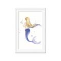 Picture of Blonde Mermaid _GroupedProduct_Rectangle_Portrait_Mini_ _GroupedProduct_Rectangle_Portrait_Framed_Matted_