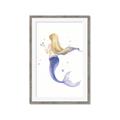 Picture of Blonde Mermaid _GroupedProduct_Rectangle_Portrait_Mini_ _GroupedProduct_Rectangle_Portrait_Framed_Matted_