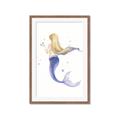 Picture of Blonde Mermaid _GroupedProduct_Rectangle_Portrait_Mini_ _GroupedProduct_Rectangle_Portrait_Framed_Matted_