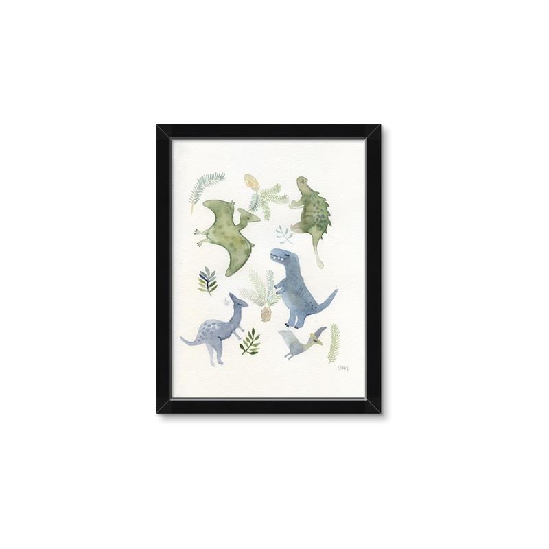 Picture of Baby Dino ll _GroupedProduct_Rectangle_Portrait_Mini_ _GroupedProduct_Rectangle_Portrait_Framed_Matted_