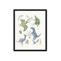 Picture of Baby Dino ll _GroupedProduct_Rectangle_Portrait_Mini_ _GroupedProduct_Rectangle_Portrait_Framed_Matted_