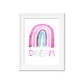 Picture of Dream Rainbow _GroupedProduct_Rectangle_Portrait_Mini_ _GroupedProduct_Rectangle_Portrait_Framed_Matted_