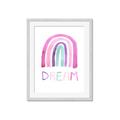 Picture of Dream Rainbow _GroupedProduct_Rectangle_Portrait_Mini_ _GroupedProduct_Rectangle_Portrait_Framed_Matted_