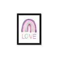 Picture of Love Rainbow _GroupedProduct_Rectangle_Portrait_Mini_ _GroupedProduct_Rectangle_Portrait_Framed_Matted_