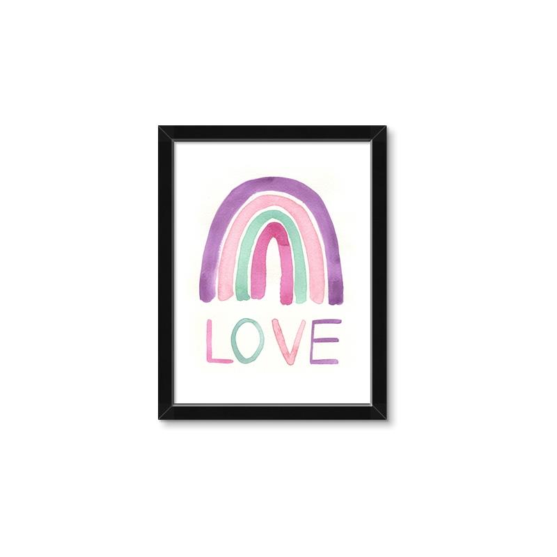 Picture of Love Rainbow _GroupedProduct_Rectangle_Portrait_Mini_ _GroupedProduct_Rectangle_Portrait_Framed_Matted_